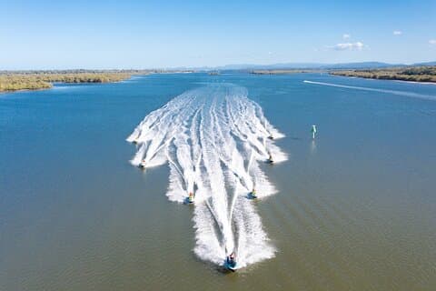 1,5 Stunden Jet Ski Safari Tour nach South Stradbroke Island!