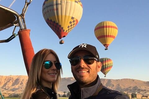 2-dagers privat tur i Luxor med varmluftsballongopplevelse fra hoteller i Kairo