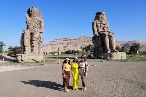 Tour privato di un'intera giornata Rive orientali e occidentali di Luxor con carrozza a cavallo