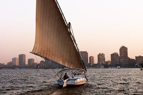 Cairo sejlbåd Tours on the Nile af felucca