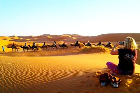 Beste 3-daagse Sahara-woestijnreis vanuit Marrakech: duinen van Merzouga