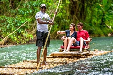 Privat White River Bamboo Rafting & Limestone Massage Ocho Rios