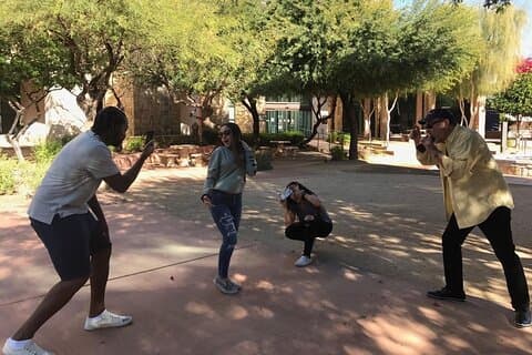 Äventyrlig asätarejakt i Costa Mesa av Wacky Walks