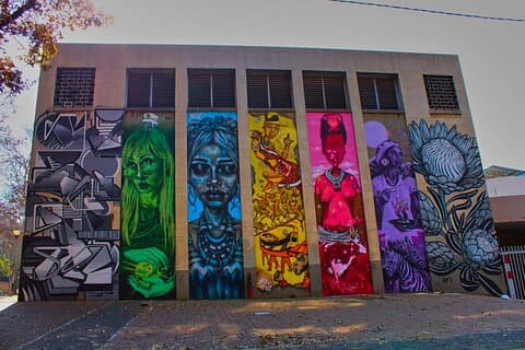 Johannesburg Street Art & Museum Walking or E-scooter Tour