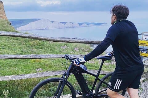 イーストサセックス電動自転車レンタル