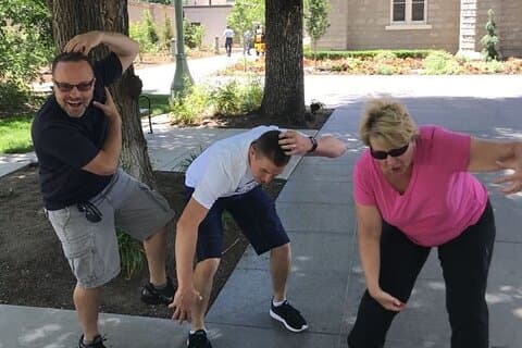 Caça ao tesouro da cidade divertida em Tallahassee por Wacky Walks