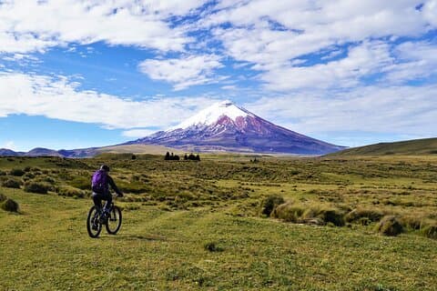 4-dages privat cykeltur i Ecuador fra Quito med afhentning
