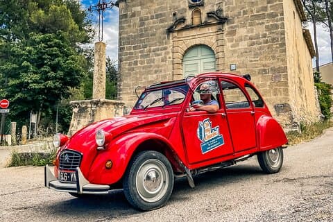 Exceptionell 2CV-utflykt i Luberon (8h)