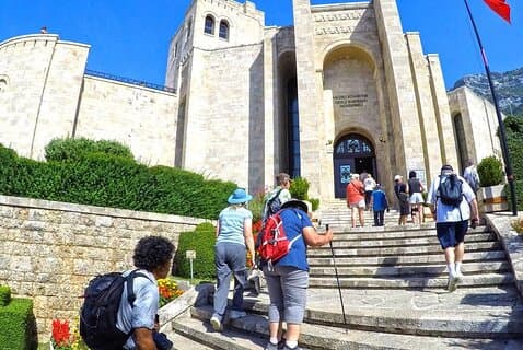 Castello di Kruja ,Sari Salltik & Durazzo da Tirana