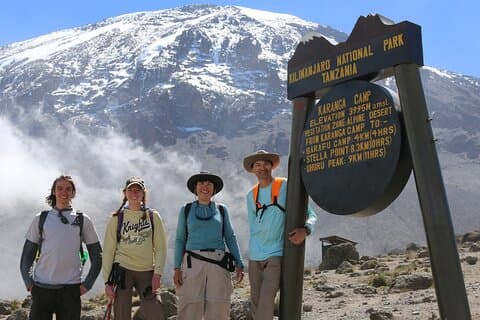 7 dagen 6 nachten via Machame route betaalbare prijs