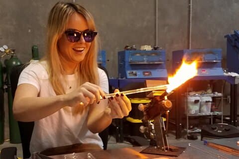 Et eventyr i Glassblowing by Torch