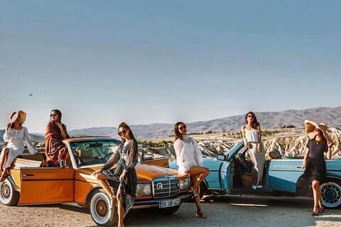 Circuit en voiture classique en Cappadoce