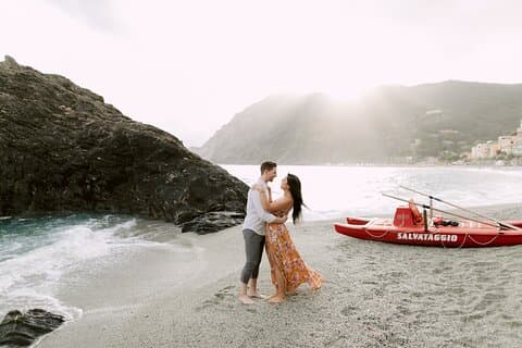 Privat semesterfotograferingssession med lokal fotograf i Cinque Terre
