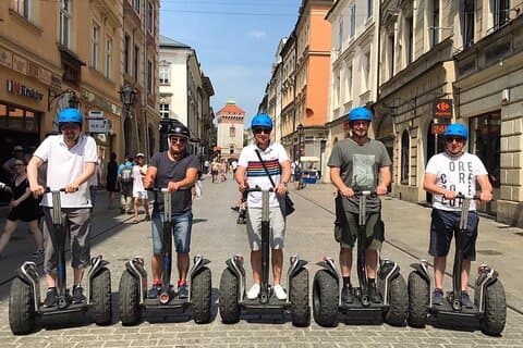 Excursão de Segway pelo Bairro Judeu (Kazimierz) em Cracóvia