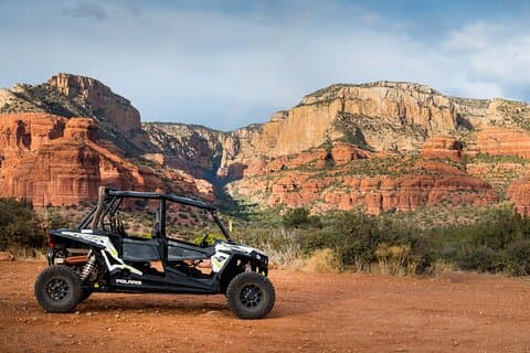 Polaris RZR 4 seater Full Day Rental