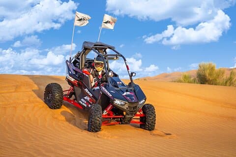 1- Seater Polaris RZR RS1 Buggy Tours in Dubai