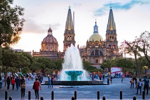 Private Transfer From Nuevo Vallarta to Guadalajara, 2 Hour Stop