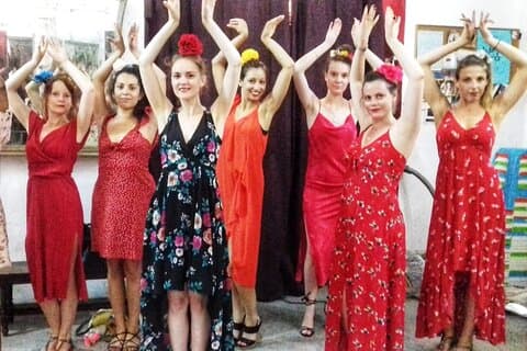 Flamenco Dansles met optionele show in Sevilla