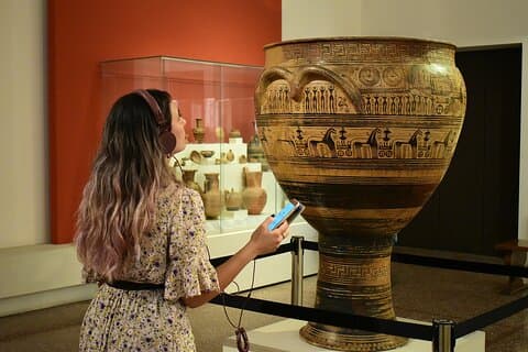 Athens nasjonale arkeologiske museum E-billett med lydguide