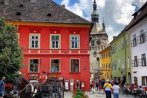 Unescos guidade dagstur från Brasov: Sighisoara, Rupea och Viscri