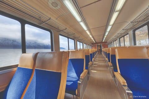Ferrovia do Alasca Fairbanks para Denali One Way
