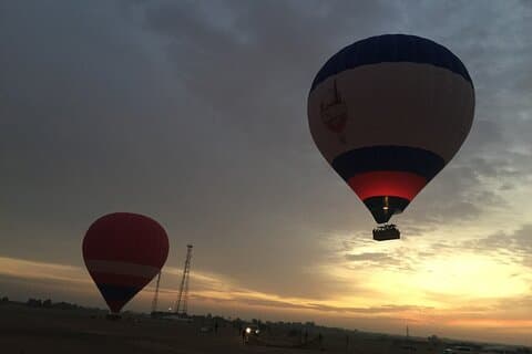 Profitez d'une visite en montgolfière