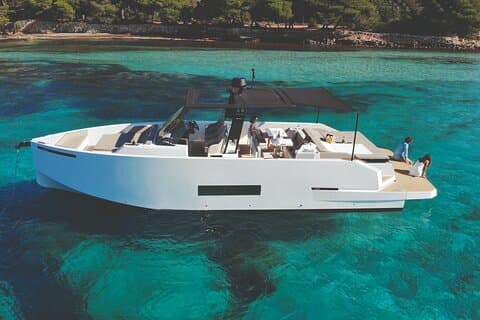 Crociera privata di 5 ore su un nuovissimo yacht di lusso a Mykonos (Para Voce)
