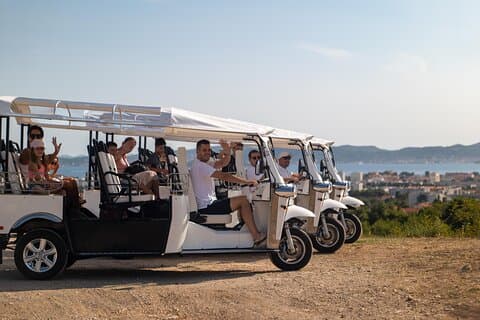 Panorama guided Zadar Eco Tuk Tuk tour
