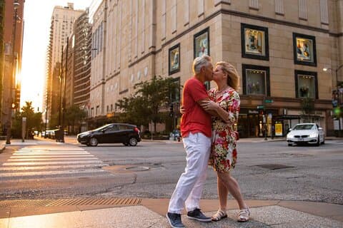 Sesión de fotos profesional en Chicago