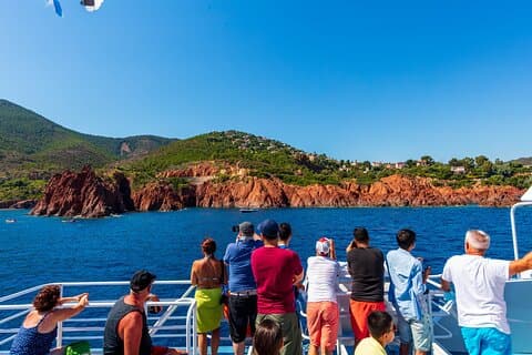 Cruise to Corniche d'Or from Cannes