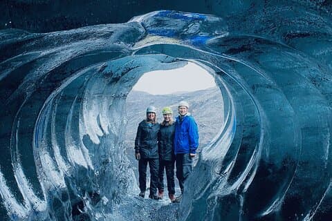 Ice Cave by Katla Volcano Super Jeep Tour ab Vik