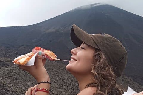 Pacaya Volcano Vistas + Aproveite a pizza cercada pelo vulcão