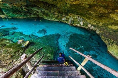 Geführte E-Bike- und Schnorcheltour durch Tulum - Dos Ojos & 2 Cenoten + Mittagessen