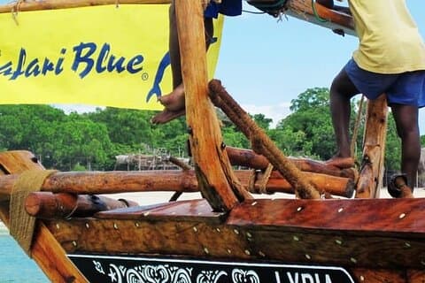 Full-Day Blue Lagoon en Sandbank Boat Tour vanuit Zanzibar (Safari blauw)