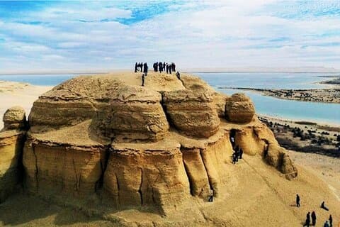 Von Kairo : Waltal und Wadi El Rayan Wasserfälle Tour