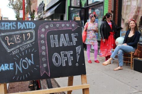 Vintage Thrift Quest-wandeltocht in Philadelphia