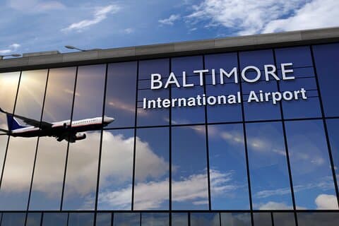 Traslado al aeropuerto Aeropuerto Internacional de Baltimore / Washington BWI a Washington, DC