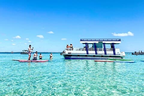 Private Chartered Pontoon Boat-Up to 16 Guests with Restroom