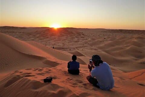 Rub al Khali Sunset Safari: Private 4WD Tour