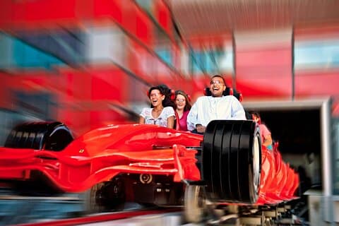 Ferrari World Adventure with Grand Mosque Tour from Dubai