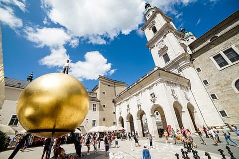 Tour privado de Salzburgo saindo de Viena de carro ou trem