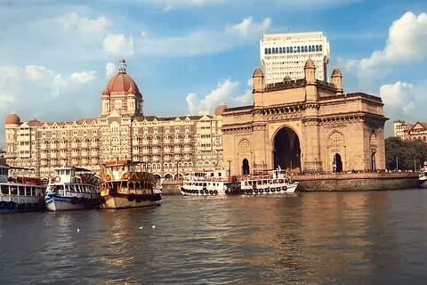 Elephanta-grotten en stadstour door Mumbai