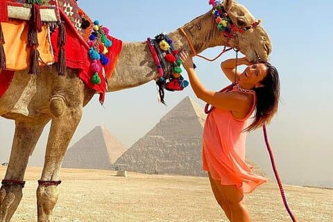 Topp VIP Alle INC Tour-Pyramider, Sphinx, Camel Ride (1t), avgifter og lunsj