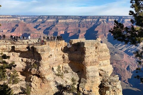 Excursión privada de un día al borde sur del Parque Nacional del Gran Cañón desde Las Vegas