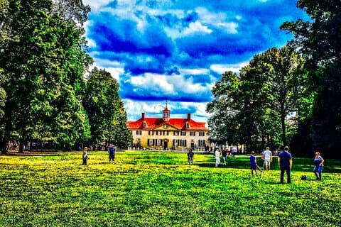 Private Tour durch Mount Vernon mit Van mit geführter Herrenhaustour