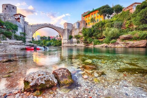 Mostar & Herzegovina 4 byer dagstur fra Sarajevo (gebyrer inkl.)