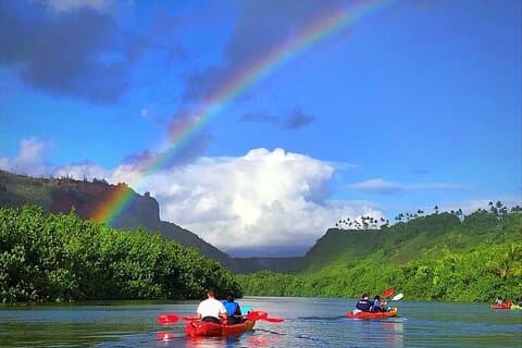 Kauai Adventure: Kajak och vandra till Secret Falls med expertguide