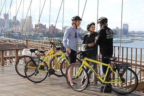 Visite guidée privée à vélo du pont de Brooklyn