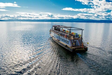1.5 Hour Ohrid Lake Sunset Cruise