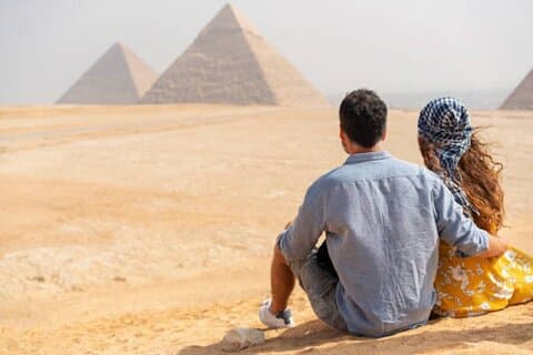 En kongelig ekspedition til Giza pyramider, Sakkara og Dahshur